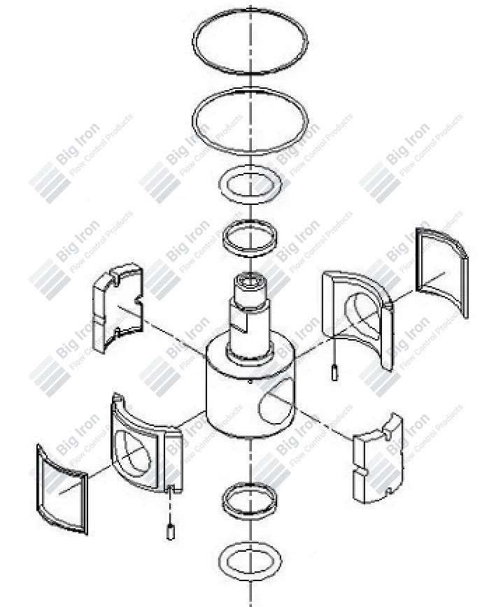 Plug Valve Repair Kit, Major, SPM SP150, 2" 1502, STD Service, OEM