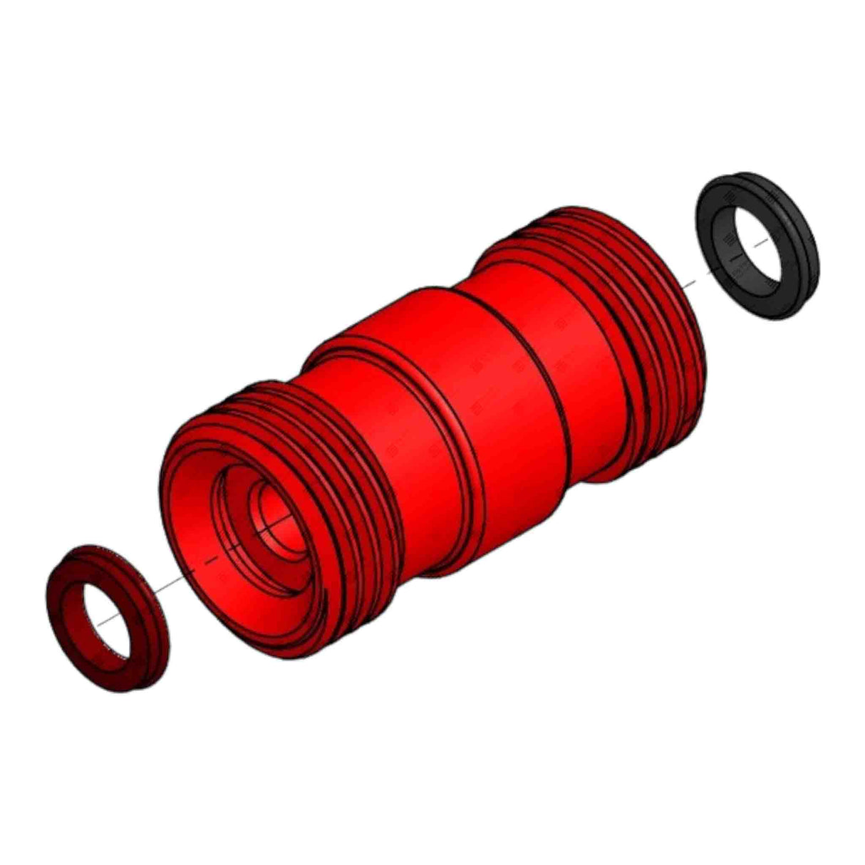 Crossover Union, 1" 1502 FxF, 15000 psi, Standard Service