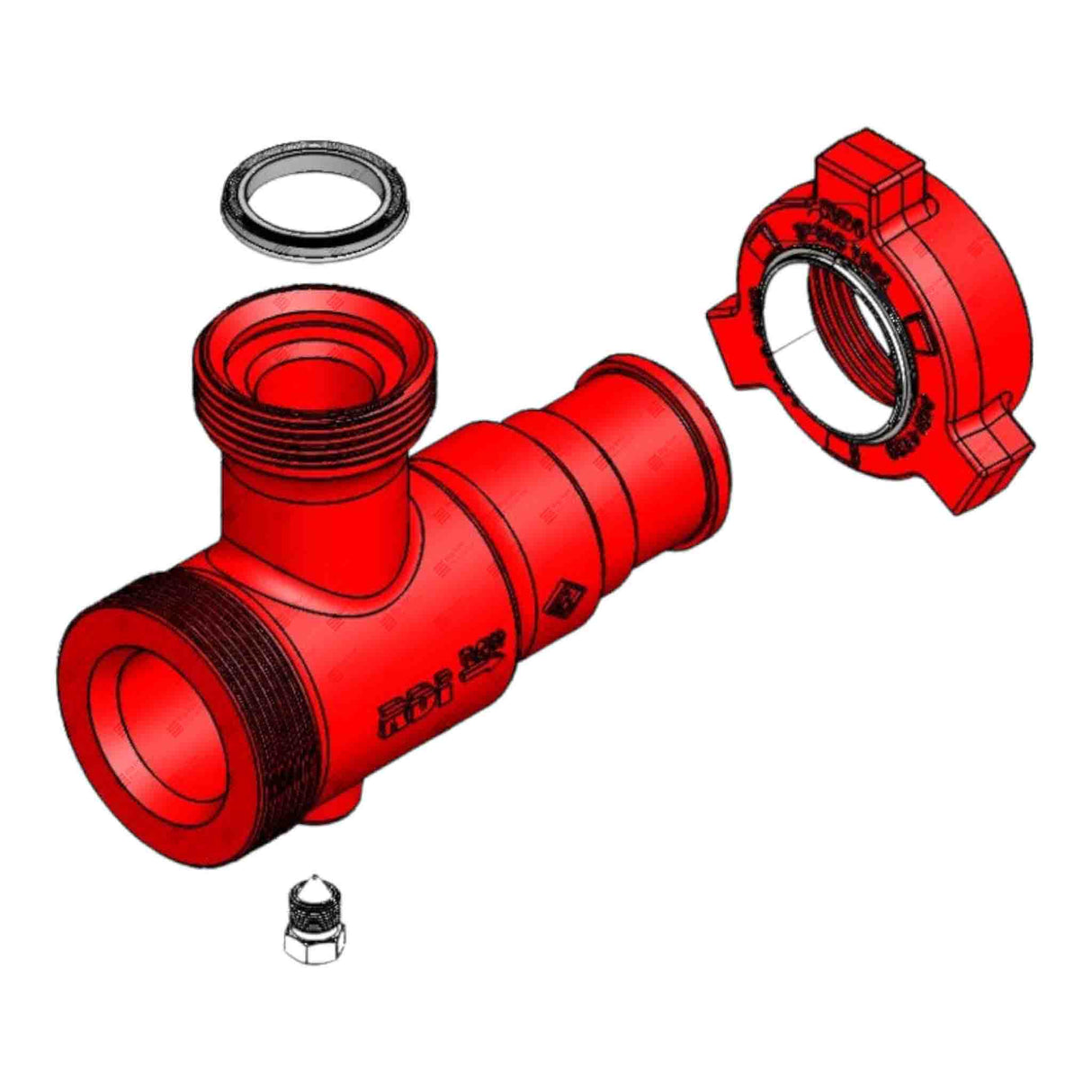 Positive Choke, H2, 3” 1502 FxM, 3" Nom / 2" Max, 15000 psi, STD Service, No Cap